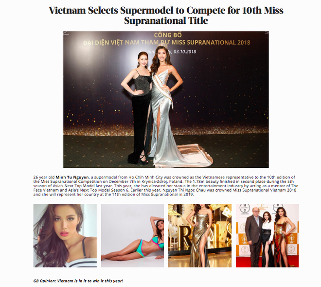 Minh Tú chính thức xuất hiện trên fanpage của Miss Supranational, dân mạng quốc tế hết lời khen ngợi - Ảnh 4.