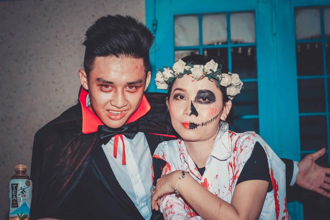 Đăng ảnh Halloween dọa người xem nhưng điều được chú ý nhất lại là trai xinh gái đẹp của trường - Ảnh 1.