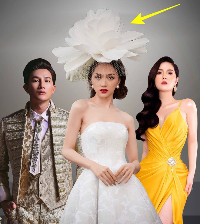 Hương Giang đội hoa như b&agrave; ho&agrave;ng tr&ecirc;n poster The Tiffanys Vietnam nhưng người ta lại thấy lỗi photoshop to đ&ugrave;ng - Ảnh 1.