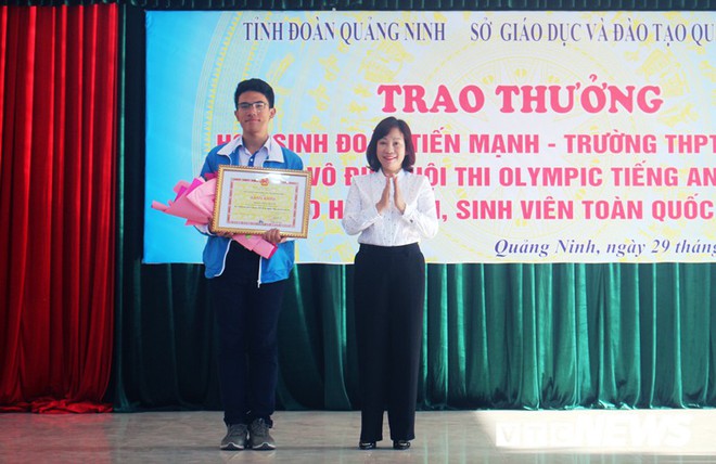 Nam sinh Học viện An ninh giành giải Nhất Olympic tiếng Anh sinh viên toàn quốc - Ảnh 2.