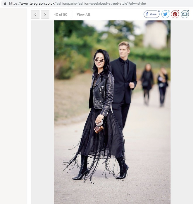 Đến Paris chỉ thả d&aacute;ng chứ kh&ocirc;ng dự show, Kh&aacute;nh Linh The Face vẫn lọt Top street style của loạt b&aacute;o lớn - Ảnh 3.