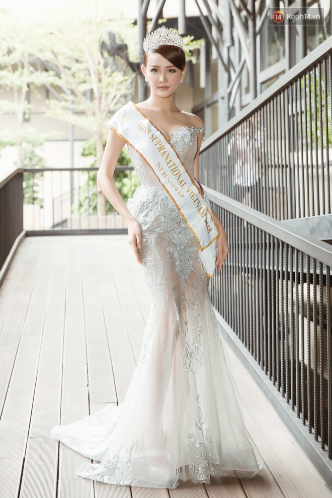 Top 3 Hoa hậu Si&ecirc;u quốc gia Việt Nam 2018 đọ sắc sau hơn 1 th&aacute;ng đăng quang, ai hơn ai? - Ảnh 2.