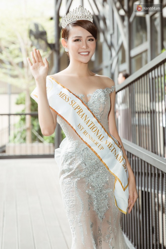 Top 3 Hoa hậu Si&ecirc;u quốc gia Việt Nam 2018 đọ sắc sau hơn 1 th&aacute;ng đăng quang, ai hơn ai? - Ảnh 1.