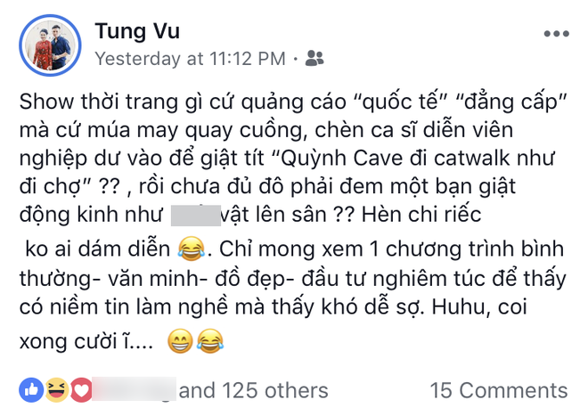 Những điểm nhấn số 0 của Vietnam International Fashion Week: C&oacute; lẽ n&ecirc;n d&agrave;nh tặng hai chữ Hết Thời! - Ảnh 1.