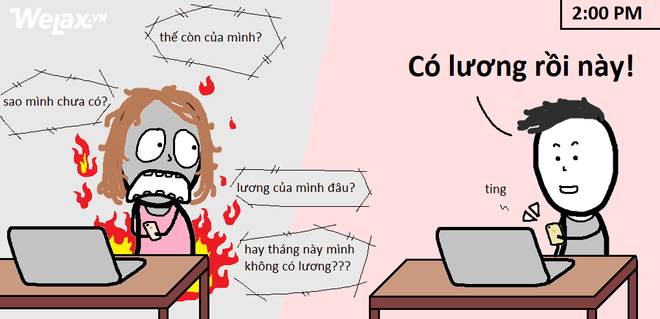 Hỏi: Làm gì vào ngày lương về? - Đáp: Lương vừa về chưa đủ 24 tiếng đã bay biến luôn rồi!! - Ảnh 5.