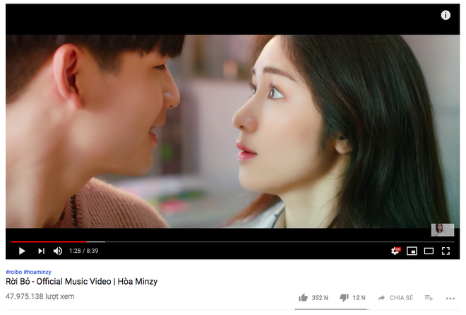 Sau 1 ngày ra mắt, MV mới của Hoà Minzy leo thẳng No.1 Trending Youtube với lượt xem cao ấn tượng - Ảnh 4.
