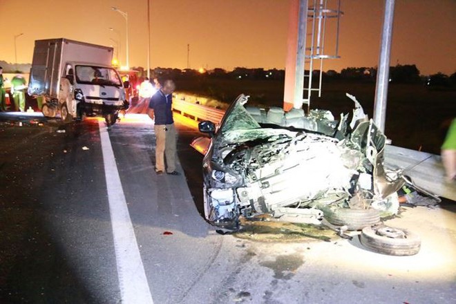Tai nạn cao tốc Quảng Ninh - Hải Phòng 2 người chết 3 người bị thương- Ảnh 6.