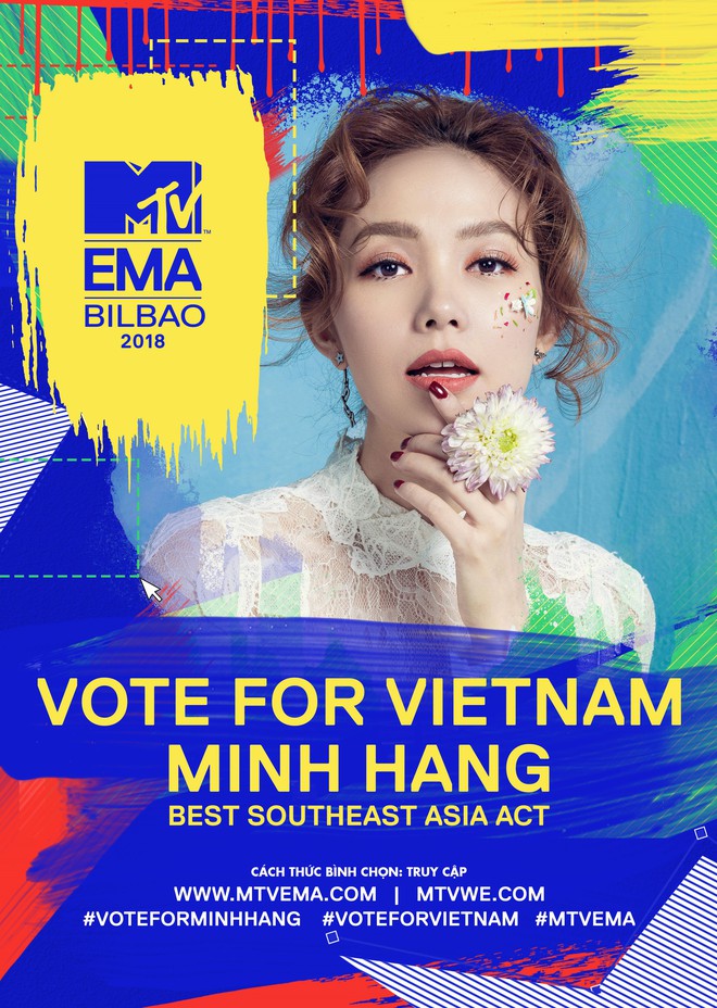 Minh Hằng đại diện Việt Nam tham dự MTV EMA 2018: Chuyện gì đang xảy ra? Những cái tên đình đám Vpop đâu rồi? - Ảnh 1.