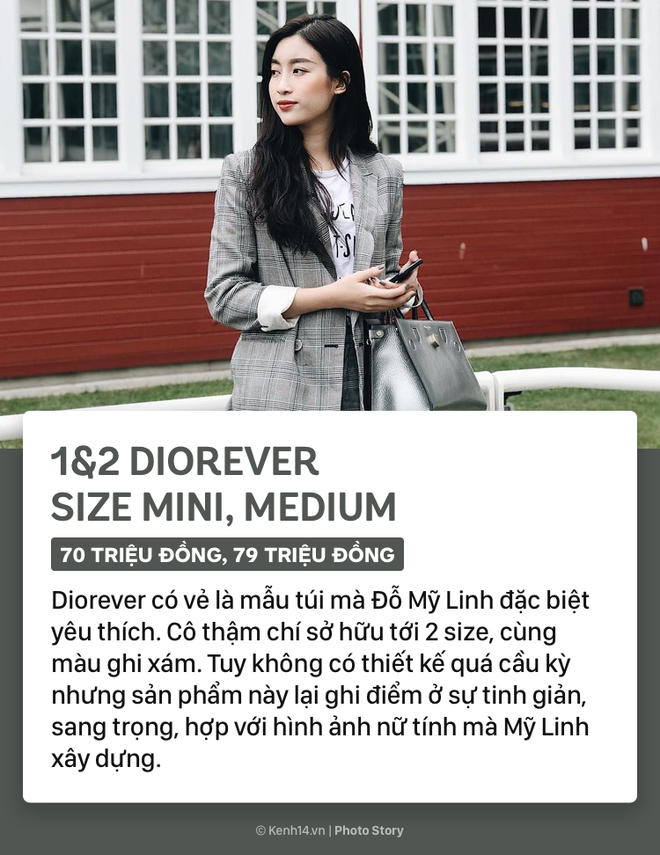 Cùng ngắm nghía 7 chiếc túi hàng hiệu đã lọt vào mắt hoa hậu tiết kiệm Đỗ Mỹ Linh nhé - Ảnh 1.