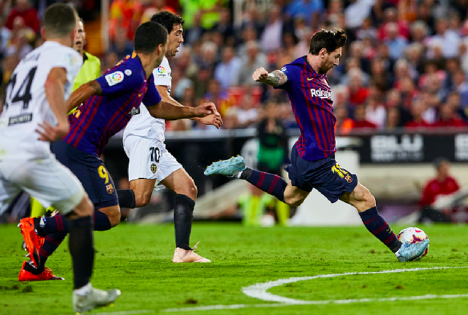 Messi ghi bàn, Barca vẫn bị cầm hòa và đánh mất ngôi đầu La Liga - Ảnh 6.