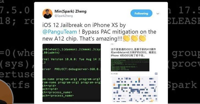 Hacker Trung Quốc bẻ khóa thành công iOS 12 trên iPhone XS chỉ sau 14 ngày - Ảnh 1.