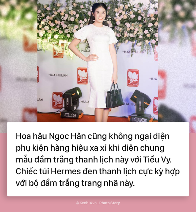 Hoa hậu Tiểu Vy và những pha đụng hàng với cả showbiz Việt - Ảnh 13.