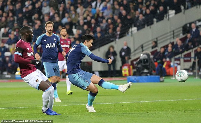 Son Heung-min lập c&uacute; đ&uacute;p, đưa đội nh&agrave; v&agrave;o gặp kẻ th&ugrave; truyền kiếp ở tứ kết giải c&uacute;p Anh - Ảnh 3.