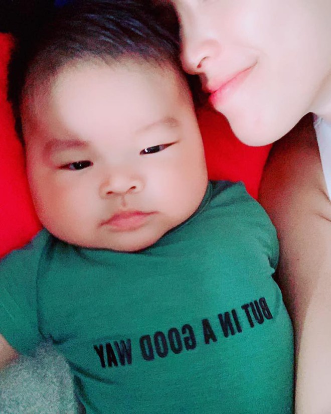 Hải Băng tiếp tục mang thai khi mới sinh con được 3 th&aacute;ng- Ảnh 3.