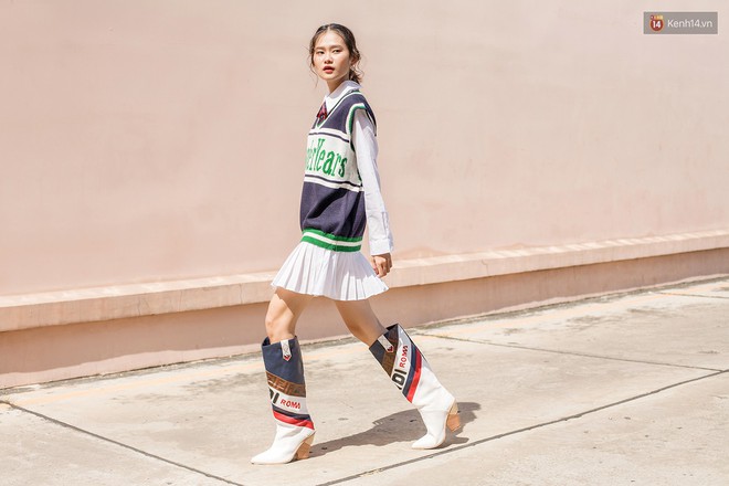 Street style 2 miền: miền Bắc mix đồ đậm chất H&agrave;n Quốc, miền Nam lại mặc cực T&acirc;y - Ảnh 9.