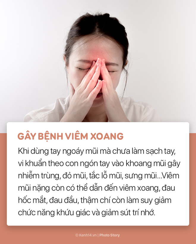 Hãy cẩn thận với thói quen ngoáy mũi tưởng chừng như vô hại của bạn! - Ảnh 3.