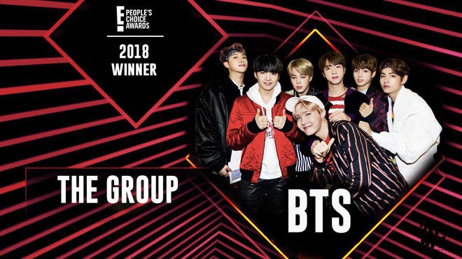 BTS càn quét lễ trao giải Peoples Choice Award 2018: Được đề cử ở hạng mục nào thắng luôn giải thưởng đó - Ảnh 1.