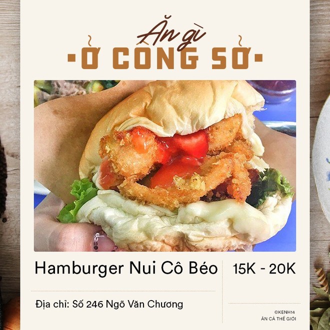 Dân văn phòng ở Hà Nội sáng mai có vội đi làm thì đừng bỏ qua 4 địa chỉ bán hamburger đầy đặn mà giá chỉ từ 15k dưới đây - Ảnh 10.