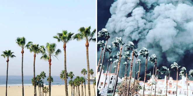 Ch&ugrave;m ảnh California sau ch&aacute;y rừng: Thi&ecirc;n đường ch&igrave;m trong biển lửa, con người nhỏ b&eacute; trốn chạy nhưng kh&ocirc;ng bao giờ bỏ cuộc - Ảnh 2.