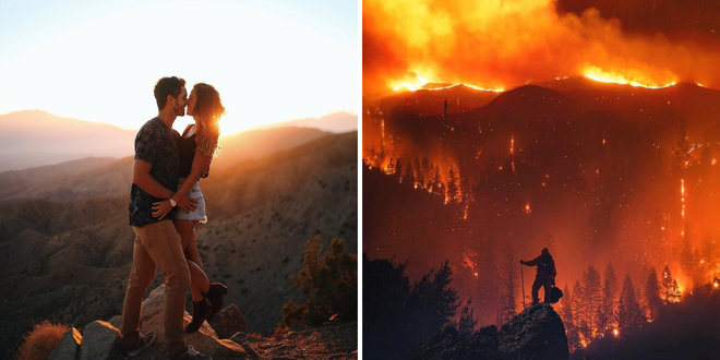Ch&ugrave;m ảnh California sau ch&aacute;y rừng: Thi&ecirc;n đường ch&igrave;m trong biển lửa, con người nhỏ b&eacute; trốn chạy nhưng kh&ocirc;ng bao giờ bỏ cuộc - Ảnh 19.