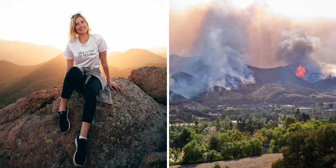 Ch&ugrave;m ảnh California sau ch&aacute;y rừng: Thi&ecirc;n đường ch&igrave;m trong biển lửa, con người nhỏ b&eacute; trốn chạy nhưng kh&ocirc;ng bao giờ bỏ cuộc - Ảnh 4.