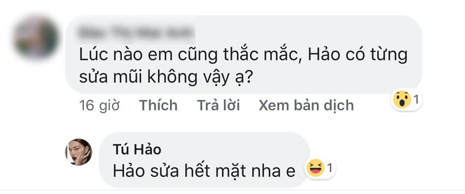 Fan hỏi có sửa mũi không, Tú Hảo đáp tỉnh bơ: Sửa hết mặt luôn nha em! - Ảnh 5.