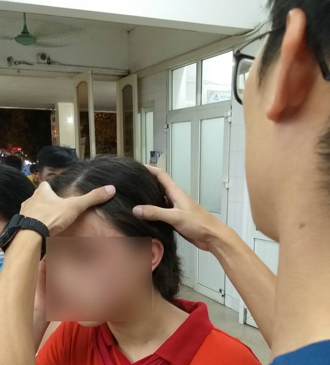 H&agrave; Nội: Nữ sinh lớp 9 cầu cứu, tố bị mẹ kế đ&aacute;nh chấn động n&atilde;o - Ảnh 3.