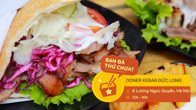 Ở Hà Nội nhất định phải ăn thử 3 hàng kebab đặc biệt này mới không hổ danh tín đồ ăn uống - Ảnh 3.