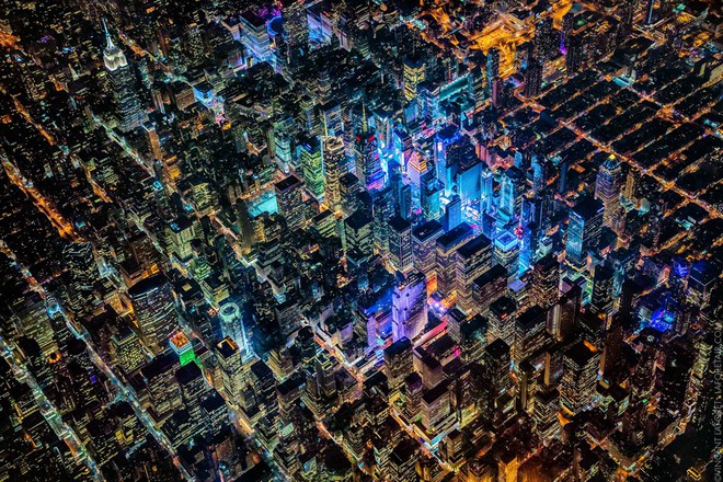 Góc hack não: Đây là ảnh chụp thành phố ở Mỹ hay chỉ là cái bảng mạch máy tính vậy? - Ảnh 2.