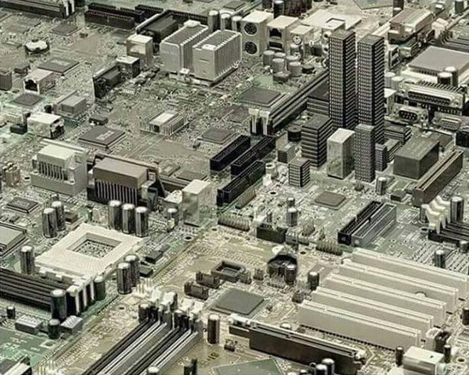 Góc hack não: Đây là ảnh chụp thành phố ở Mỹ hay chỉ là cái bảng mạch máy tính vậy? - Ảnh 12.