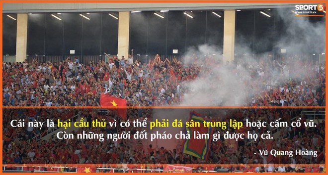 Số đông người hâm mộ phẫn nộ vì hành động đốt pháo sáng trên sân Mỹ Đình - Ảnh 1.