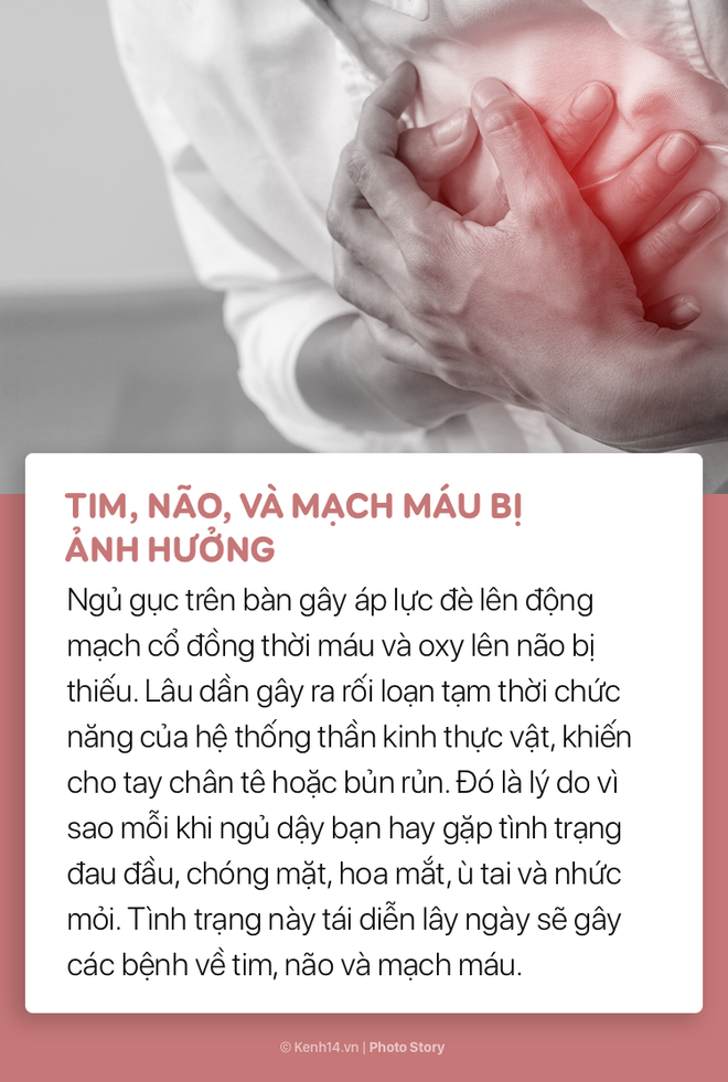 Ngủ gục trên bàn làm việc vào mỗi buổi trưa có thể gây ra những tác hại bạn không ngờ tới - Ảnh 1.