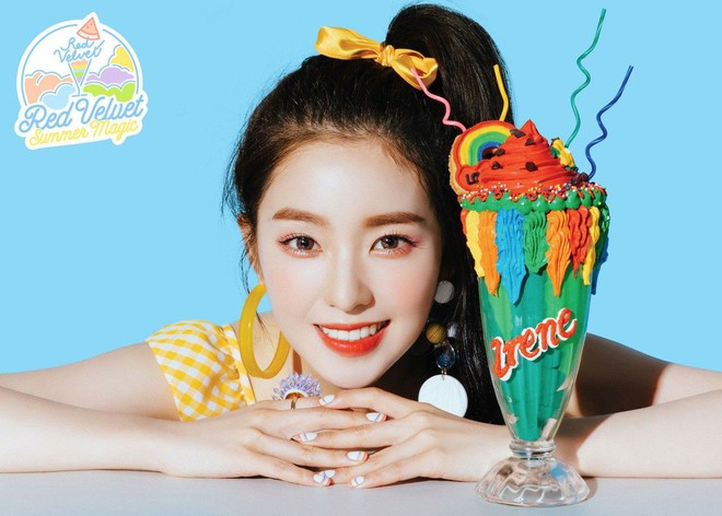 Irene (Red Velvet) hoảng hốt bỏ chạy khi thấy phiên bản... có râu của mình tại Running Man - Ảnh 1.