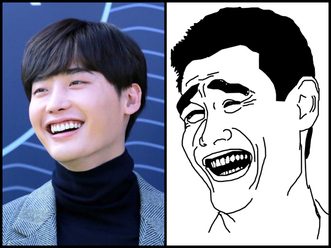 Đây là Lee Jong Suk khi tăng cân, nở một nụ cười mà nhìn y chang Yaoming Meme! - Ảnh 3.