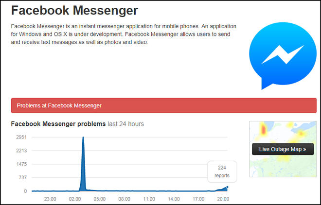 Cả Facebook, Messenger và Instagram đều chập chờn rất khó chịu, có ai đang dính cùng không? - Ảnh 2.