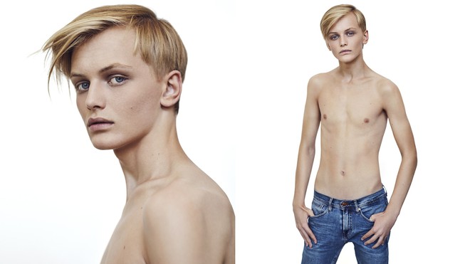 Cao tr&ecirc;n 1m8 m&agrave; chụp h&igrave;nh như... người t&iacute; hon, cậu b&eacute; 17 tuổi bị loại khỏi Next Top Ba Lan - Ảnh 2.