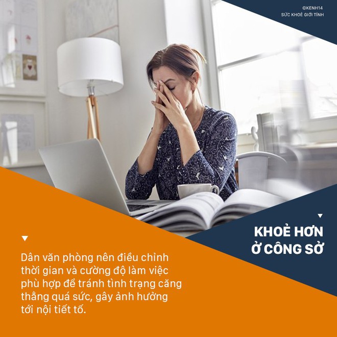 Rối loạn nội tiết vì dân văn phòng thường mắc phải 5 thói quen này - Ảnh 1.