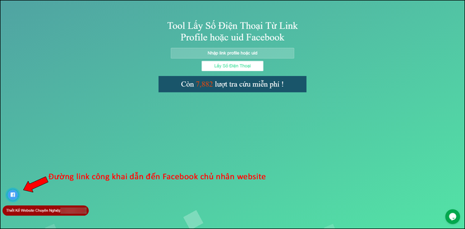 Xuất hiện website hack miễn phí SĐT bất kỳ ai trên Facebook, ẩn thông tin vẫn tìm dễ như bỡn - Ảnh 1.