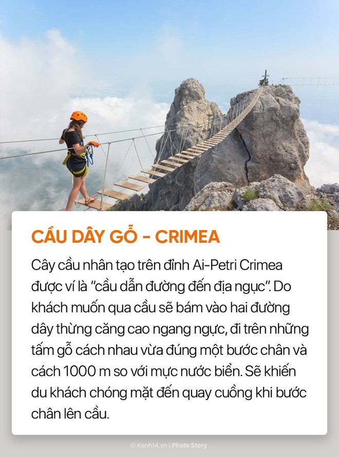 Top những c&acirc;y cầu đ&aacute;ng sợ nhất thế giới m&agrave; kh&ocirc;ng phải ai cũng đủ dũng cảm để đi qua - Ảnh 1.