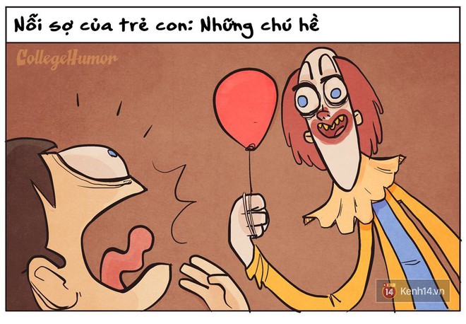 Nỗi sợ của trẻ con v&agrave; người lớn: Vừa giống đến giật m&igrave;nh lại vừa kh&aacute;c đ&aacute;ng suy ngẫm! - Ảnh 25.