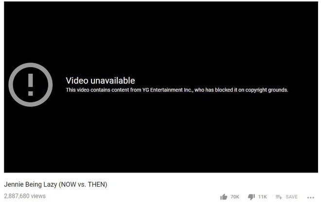 Quyết tâm bảo vệ gà cưng đến cùng, YG block luôn clip tố Jennie lười biếng gần 3 triệu view trên Youtube - Ảnh 2.