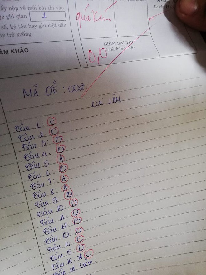 Trên đời này luôn có một loại người: Thi trắc nghiệm 20 câu thì chọn sai hết 19 câu! - Ảnh 9.