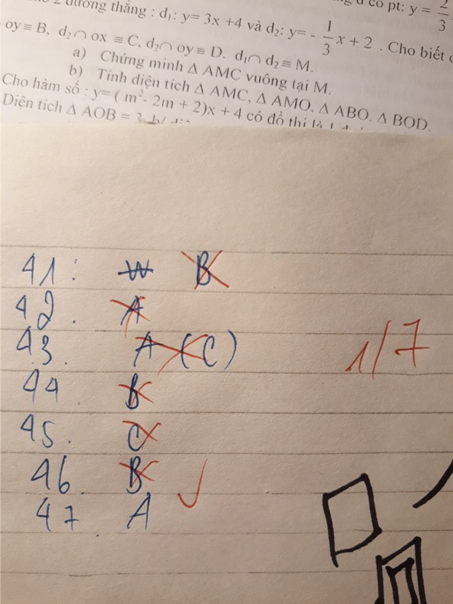 Trên đời này luôn có một loại người: Thi trắc nghiệm 20 câu thì chọn sai hết 19 câu! - Ảnh 7.