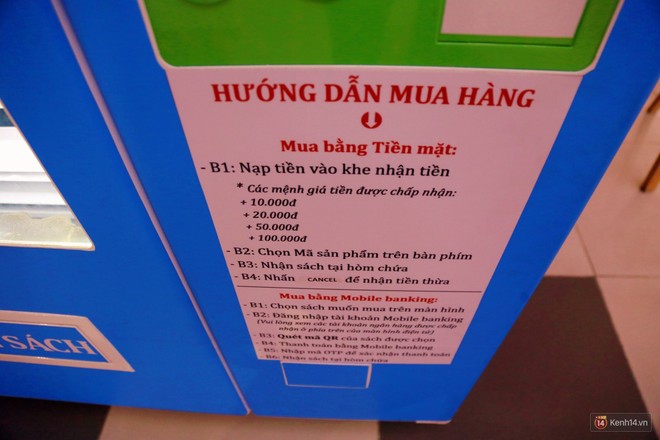 Trải nghiệm máy bán sách tự động đầu tiên dưới lòng đất trung tâm Sài Gòn - Ảnh 6.