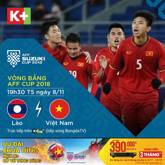 Những trận đấu hấp dẫn của AFF Cup 2018 sẽ được phát sóng trên K+ - Ảnh 2.