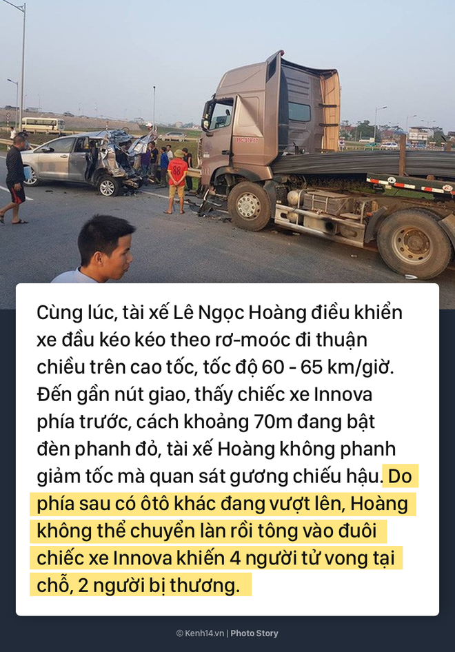 Toàn cảnh vụ xe container đâm nát đuôi xe Innova đang đi lùi trên đường cao tốc, làm 6 người thương vong - Ảnh 3.