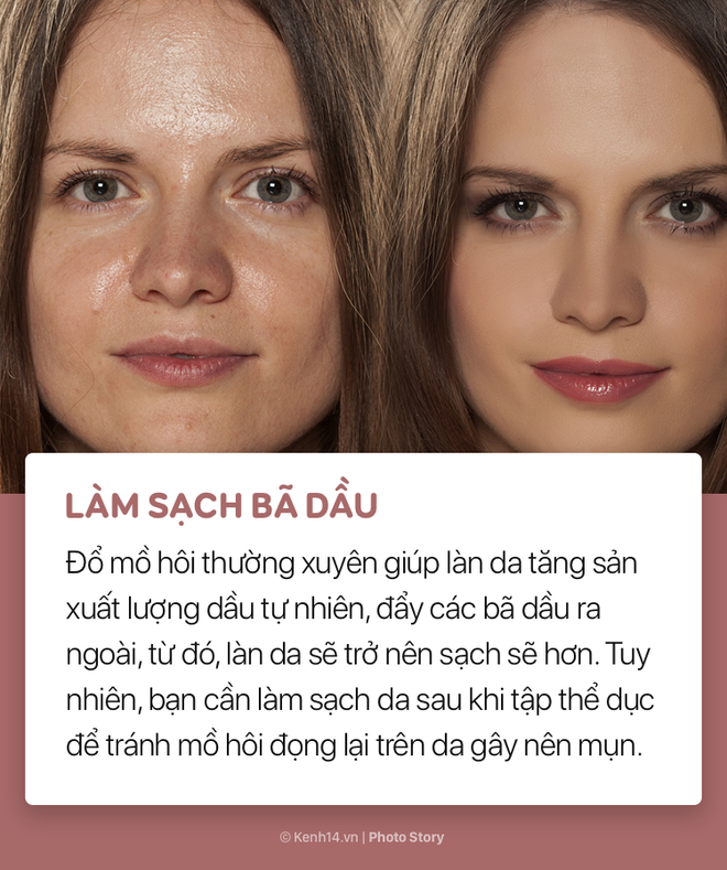 Tập thể dục không chỉ giúp giảm cân, giữ dáng, nâng cao sức khỏe mà còn làm đẹp da bởi những lí do này  - Ảnh 1.