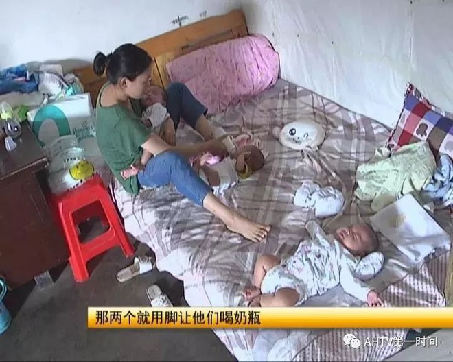 Trung Quốc: Sinh ba nhưng không nuôi nổi, mẹ trẻ mang con lên rao trên Tik Tok - Ảnh 2.