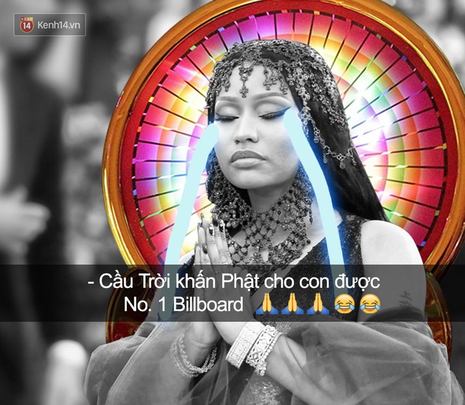 Tin vui là Nicki Minaj có 100 bài hát lọt Billboard Hot 100, còn tin buồn là chả bài nào được No.1 cả - Ảnh 2.