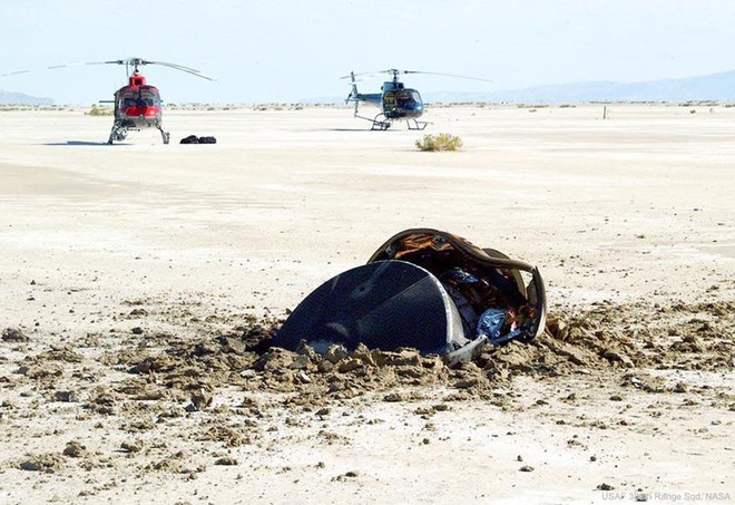 Sự thật vật thể lạ nghi đĩa bay gặp nạn, lao xuống sa mạc Mỹ - Ảnh 1.